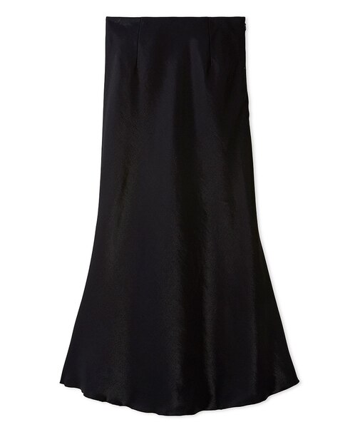 シャイニーサテンナロースカート