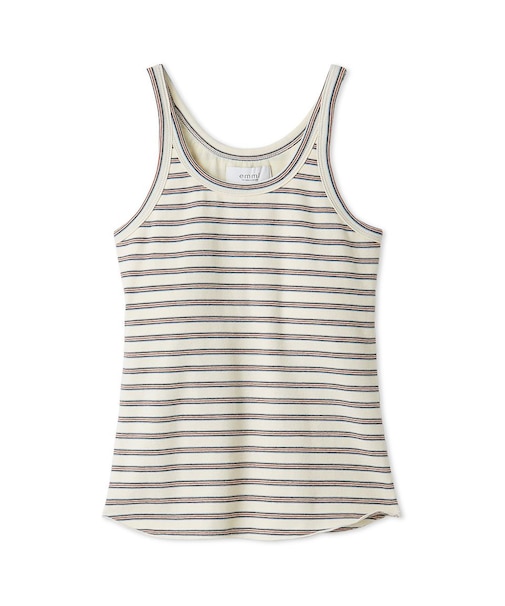 カップインボーダータンクトップ