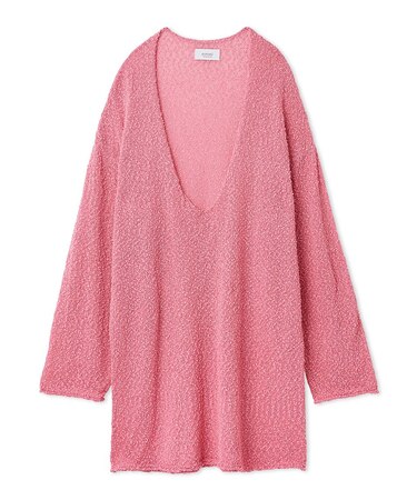 ルーズニットプルオーバー