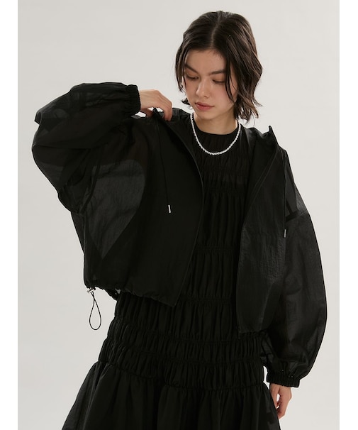 シアーナイロンブルゾン【セットアップ対応】