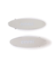 emmiロゴオーバルメタルヘアクリップ