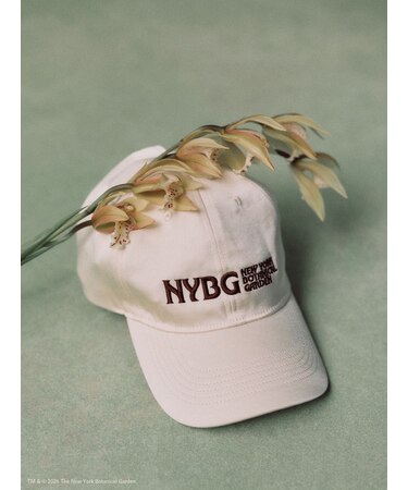 【emmi×NYBG】サテンロゴキャップ
