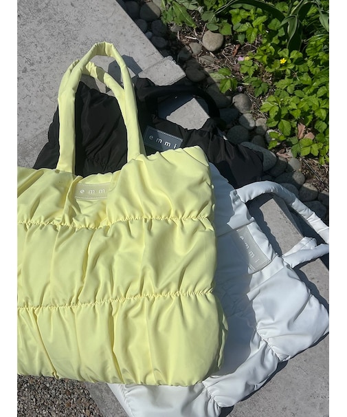 【ONLINE限定】eco emmiロゴパデットトートバッグ