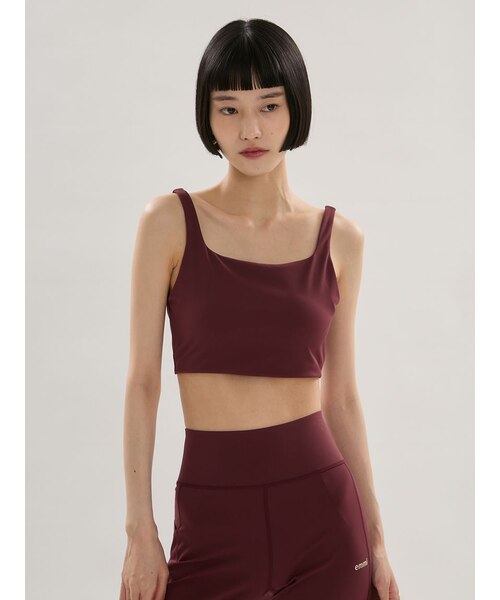新品未使用　タンク　ブラトップ　グレー　クリスマス　ちゃぴさん　ジムウェア　M アクティブブラトップ｜エミの通販｜&mall（アンドモール）三井