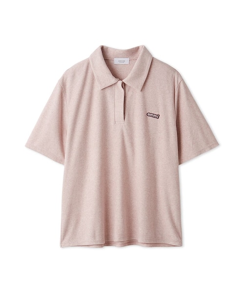 emmiロゴニットポロトップス emmiロゴパイルポロトップス【セットアップ対応】｜エミの通販｜&mall