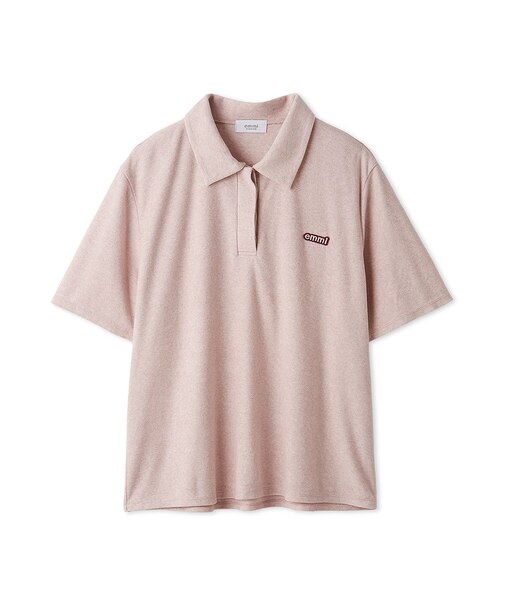 emmiロゴパイルポロトップス【セットアップ対応】