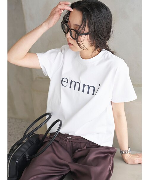 ベーシックemmiロゴTシャツ
