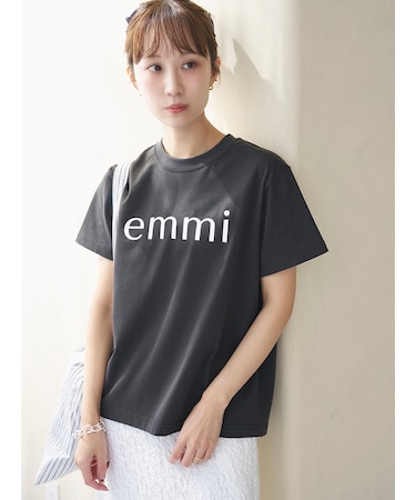ベーシックemmiロゴTシャツ
