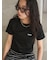 emmiロゴコンパクトTシャツ