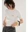 emmiロゴコンパクトTシャツ