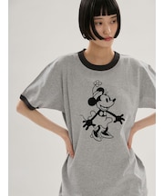 【emmi×GOOD ROCK SPEED】MINNIE MOUSE/リンガー Tシャツ