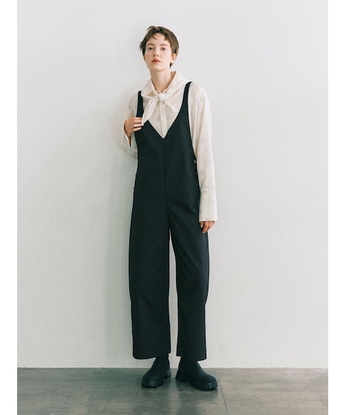 【Dickies(R)×emmi】ワイドサロペット