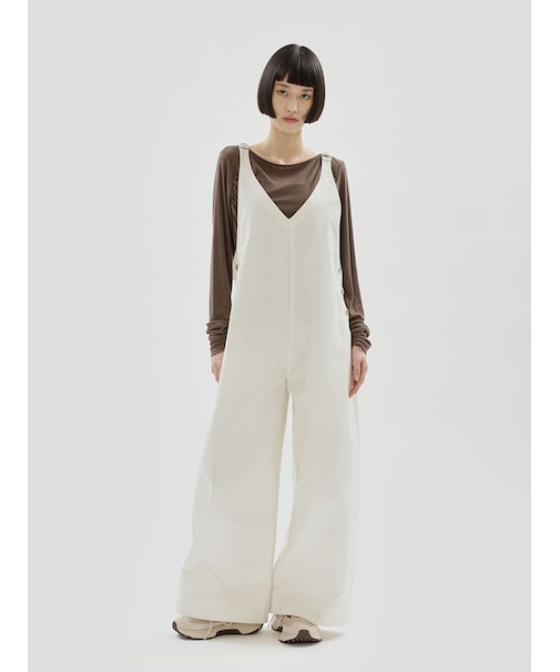 【Dickies(R)×emmi】ワイドサロペット