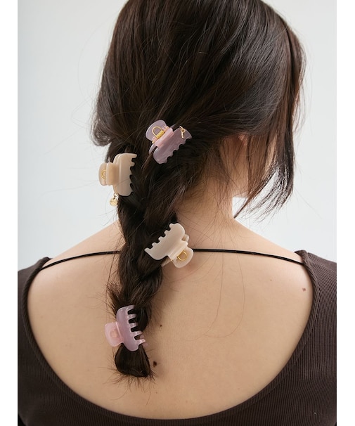 ミニヘアクリップセット