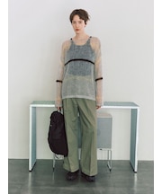 【Dickies(R)×emmi】タックワイドパンツ