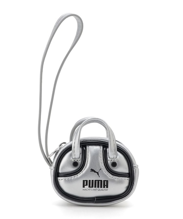 【PUMA】メタリック グリップ バッグキーチェーン