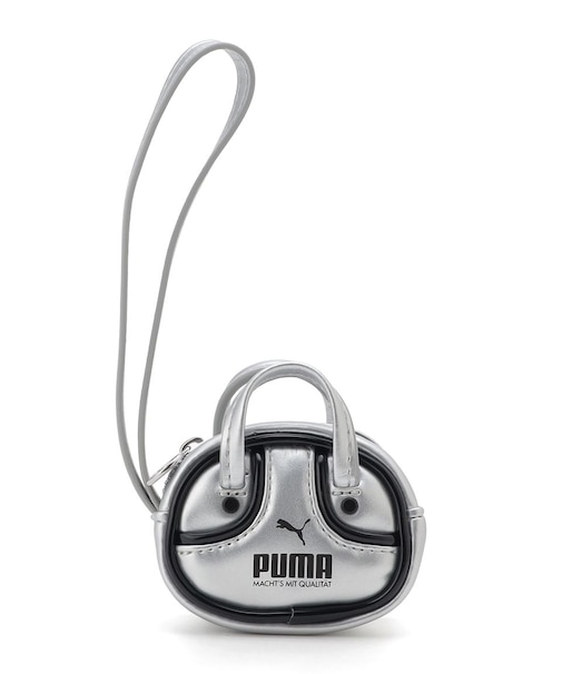 【PUMA】メタリック グリップ バッグキーチェーン
