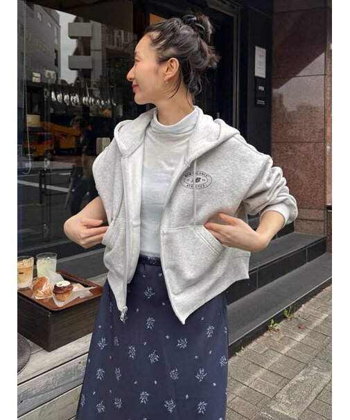 【New Balance for emmi】Reimagined Fleece Full Zip Hoodie