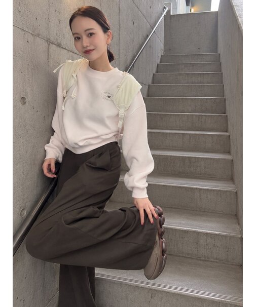 【New Balance for emmi】Reimagined Fleece Crew