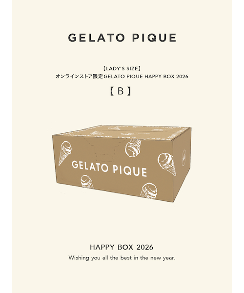 福袋】【LADY'S SIZE】オンラインストア限定 GELATO PIQUE HAPPY BOX