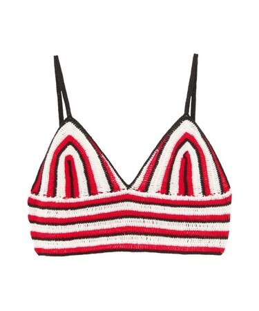 Crochetニットキャミソール