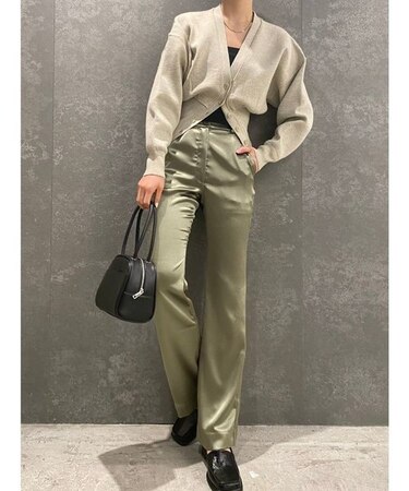 ソフトサテンパンツ