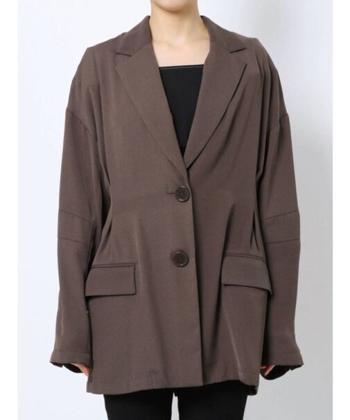 カーブスリーブオーバージャケット