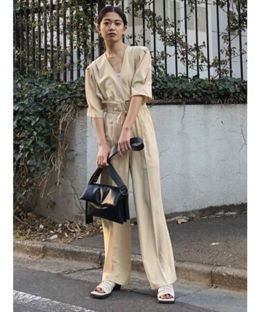 クロスハイウェストオールインワン