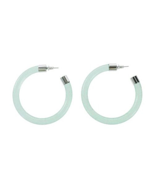 オーバークリアフープピアス