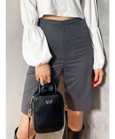 【WEB限定】センタープレスハーフパンツ