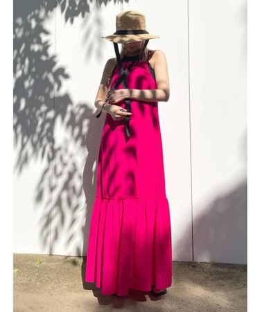 【WEB限定】ティアードマキシキャミワンピース