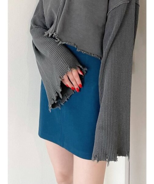 カーブウエストミニスカート