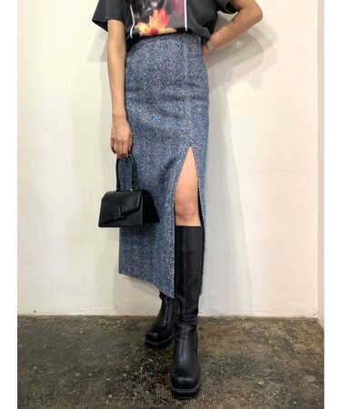 【WEB限定】スリットマキシスカート