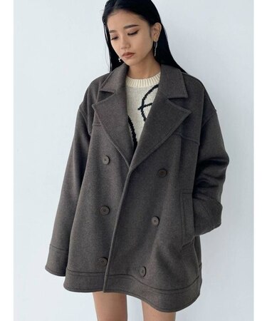 ミディダブルコート