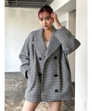 ミディダブルコート