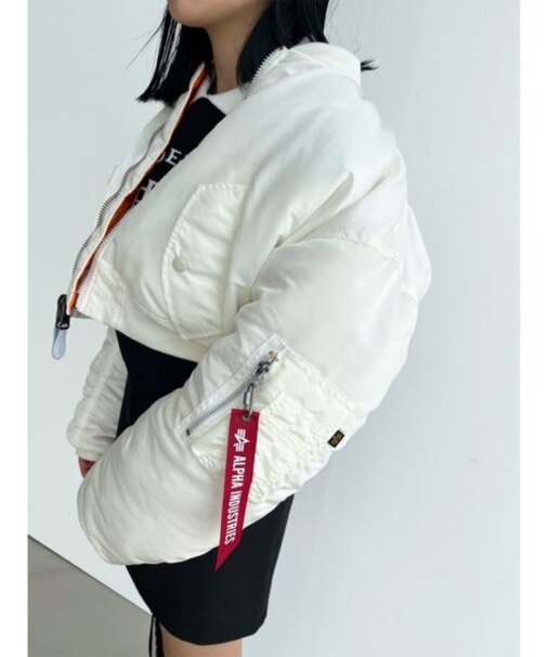 【ALPHA×EMODA】ドロップショルダーMA-1