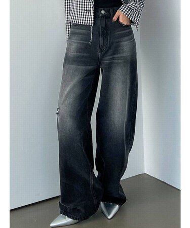 ムードヴィンテージルーズジーンズ