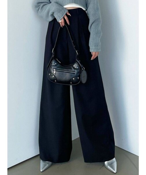 ワイドスーツパンツ
