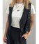 ノーカラーコンパクトベスト