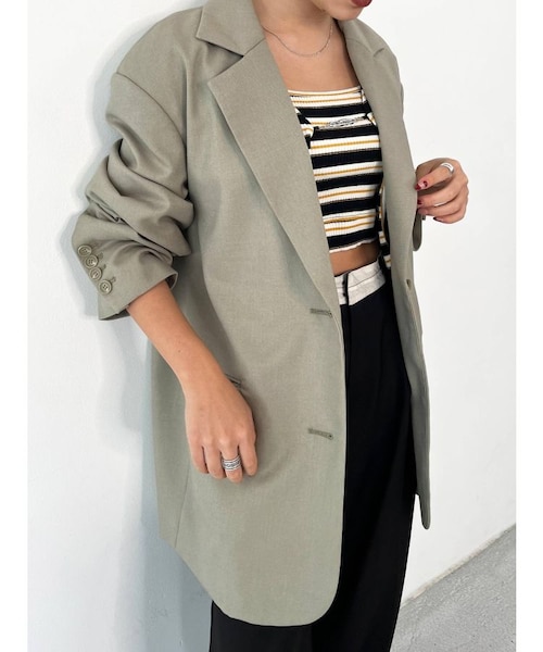 VEQUM】SHAGGY JACKET COAT｜エモダの通販｜&mall（アンドモール）三井