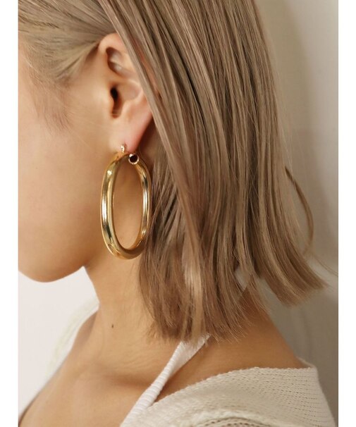 タンクボリュームフープピアス