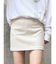 カーブウエストミニスカート