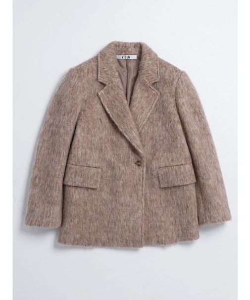 VEQUM】SHAGGY JACKET COAT｜エモダの通販｜&mall（アンドモール）三井 