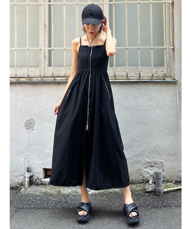 ナイロンボリュームキャミワンピース