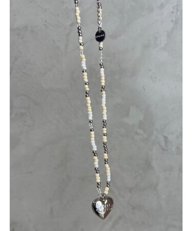 【Ames Worldwide】モチーフビーズネックレス