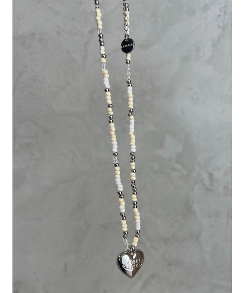 【Ames Worldwide】モチーフビーズネックレス