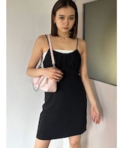 バックレースアップワンピース