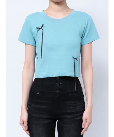 ポイントリボンTシャツ