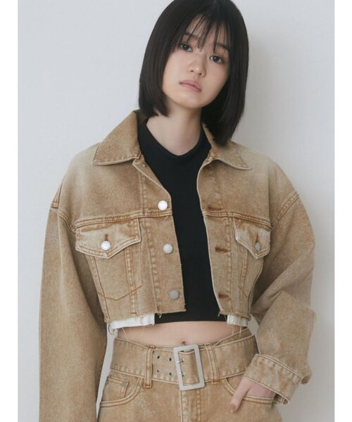 VEQUM】SHAGGY JACKET COAT｜エモダの通販｜&mall（アンドモール）三井