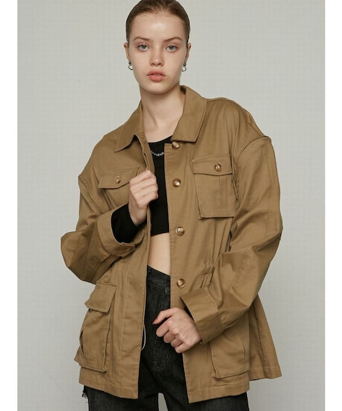 VEQUM】SHAGGY JACKET COAT｜エモダの通販｜&mall（アンドモール）三井